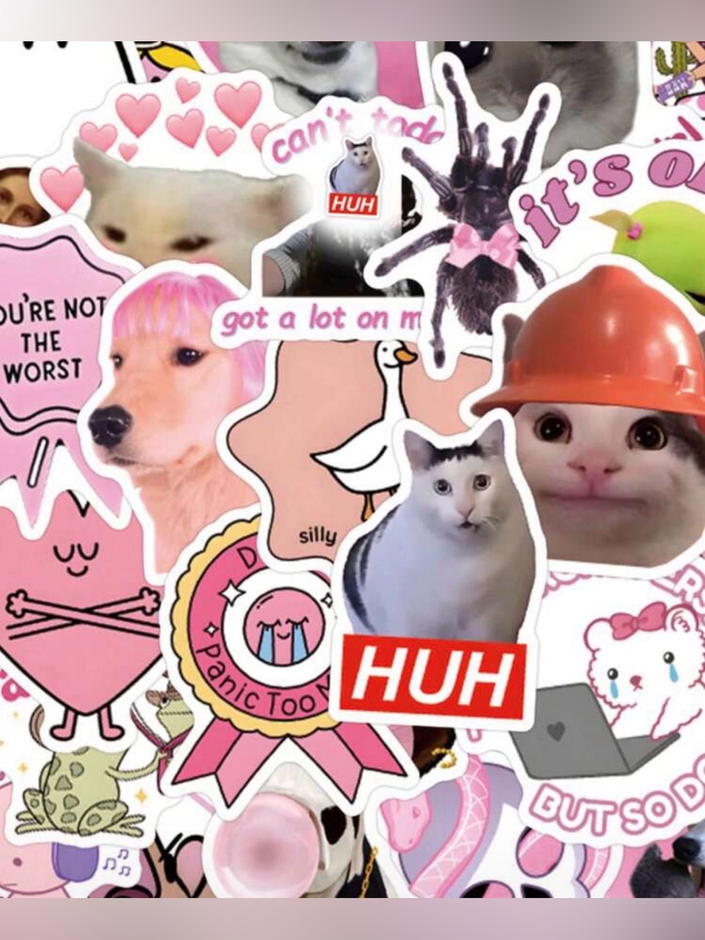 🌈 Funny 50 PCS Stickers